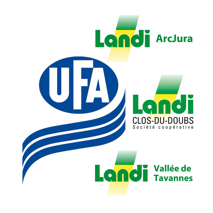 UFA SA, Landi ArcJura SA, Landi Vallée de Tavannes, Landi Clos du Doubs